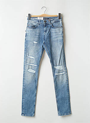 Jeans skinny taille normale taille normale bleu BONOBO femme