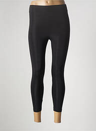 Legging effet matière satinée taille haute noir DEFACTO femme
