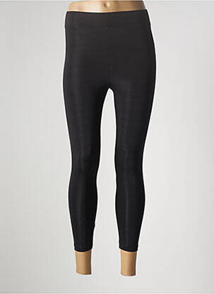 Legging effet matière satinée taille haute noir DEFACTO femme