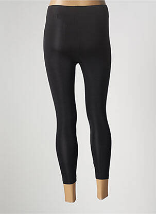 Legging effet matière satinée taille haute noir DEFACTO femme