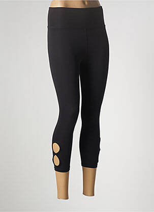 Legging effet matière satinée taille haute noir DEFACTO femme