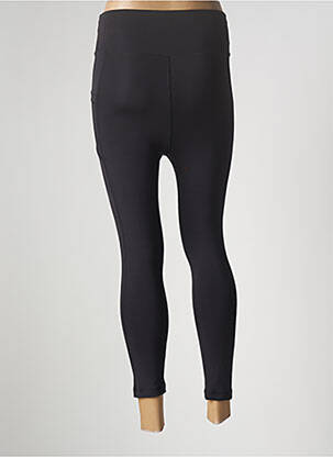 Legging effet matière satinée taille haute noir DEFACTO femme