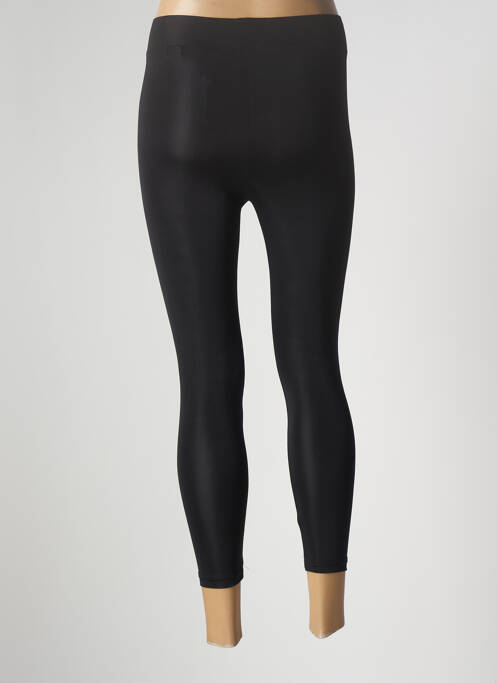 Legging effet matière satinée taille haute noir DEFACTO femme