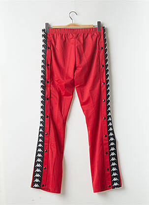 Jogging stretch taille normale rouge KAPPA femme
