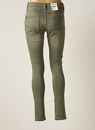 Jeans skinny taille normale taille normale vert BONOBO femme