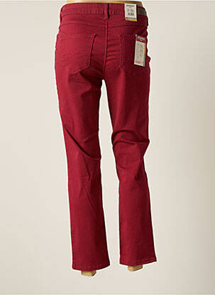 Jeans coupe droite stretch taille normale rouge STOOKER femme