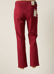 Jeans coupe droite rouge STOOKER pour femme seconde vue