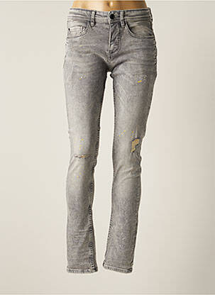 Jeans coupe slim gris BONOBO pour femme