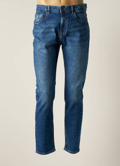 Jeans coupe slim slim taille normale bleu BONOBO femme