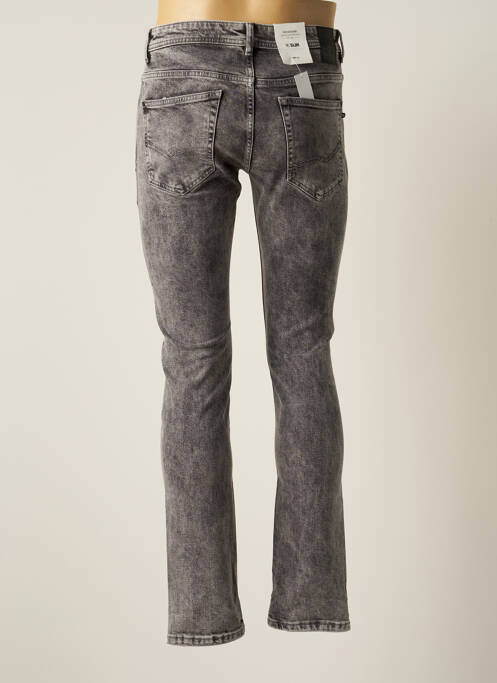 Jeans coupe slim gris BONOBO pour homme