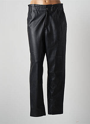 Pantalon droit taille élastique taille normale noir BONOBO femme