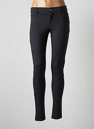 Pantalon slim stretch taille normale noir BONOBO femme