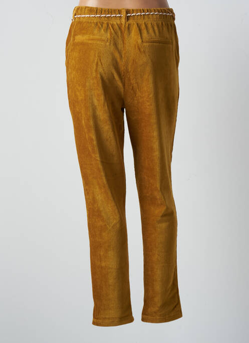 Pantalon chino jaune BONOBO pour femme