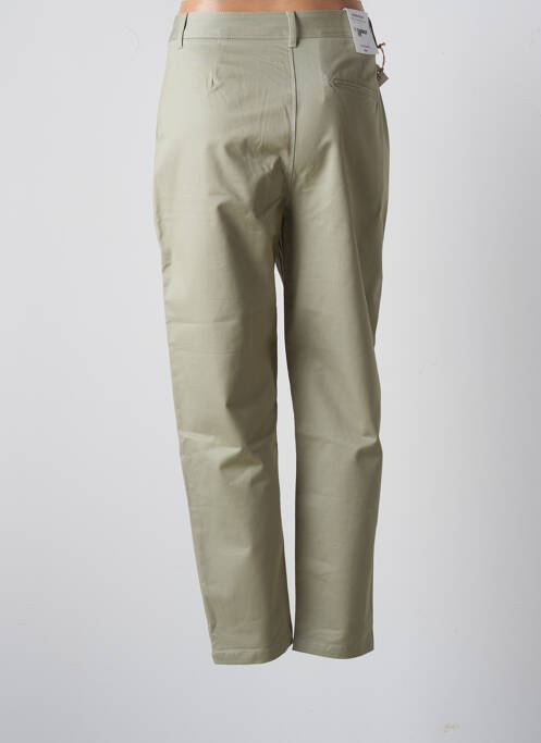 Pantalon chino vert BONOBO pour femme