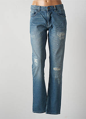 Jeans coupe slim slim taille normale bleu BONOBO femme