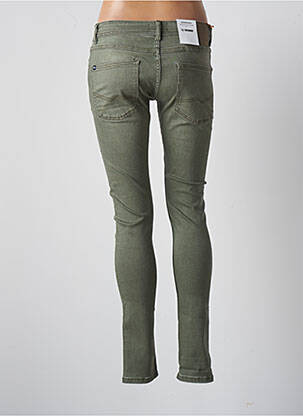 Pantalon slim skinny taille normale vert BONOBO femme