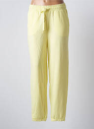 Jogging stretch taille normale jaune DEFACTO femme