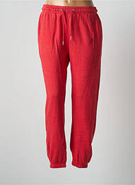 Jogging stretch taille normale rouge HEAVEN MAY femme