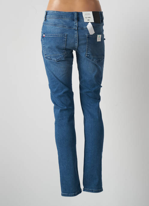 Jeans skinny taille normale taille normale bleu BONOBO femme