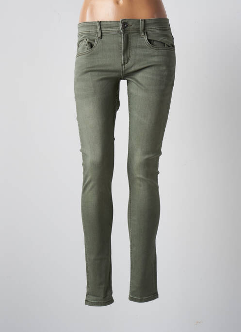 Pantalon slim vert BONOBO pour femme