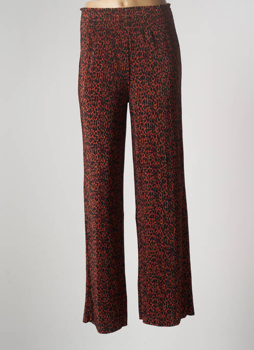 Pantalon flare orange UNDIZ pour femme
