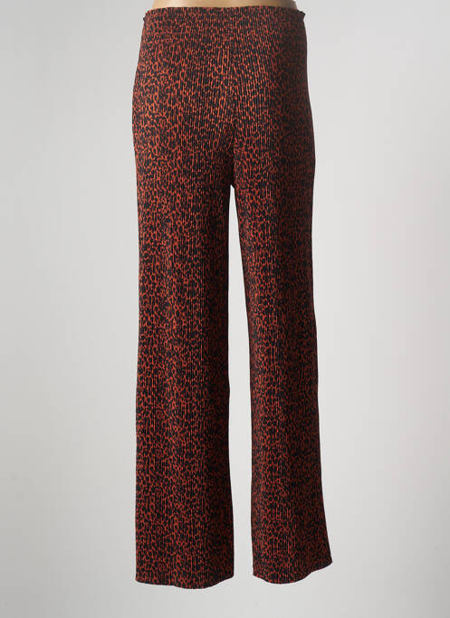 Pantalon flare orange UNDIZ pour femme