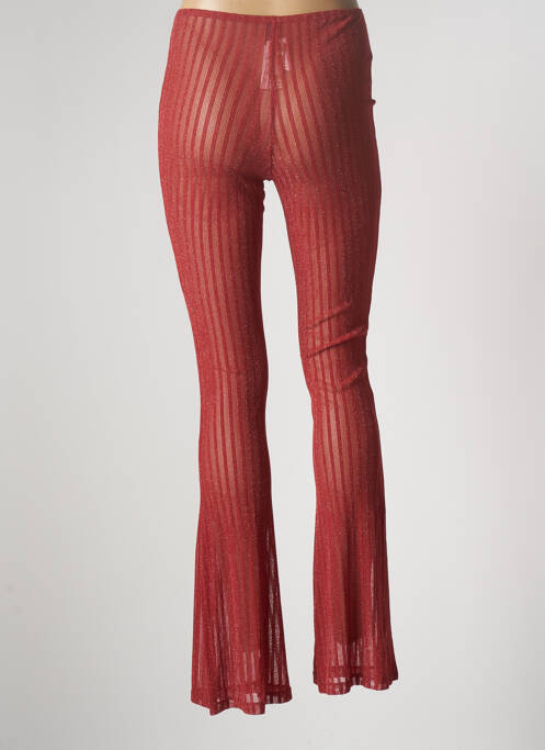 Pantalon slim marron UNDIZ pour femme