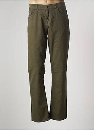 Jeans coupe droite stretch taille normale vert CELIO homme