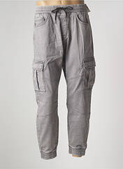 Pantalon cargo gris CELIO pour homme seconde vue