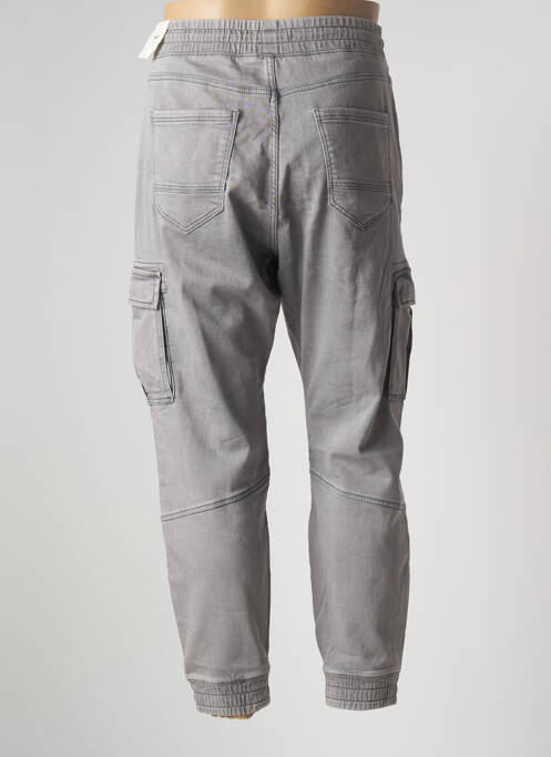 Pantalon cargo gris CELIO pour homme