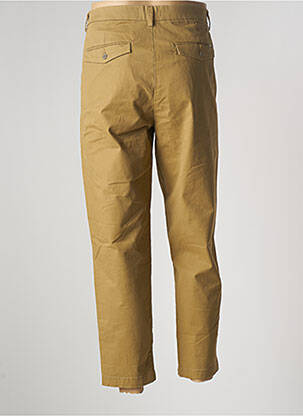 Pantalon 7/8 tissage popeline taille normale vert BONOBO homme