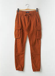 Pantalon cargo taille normale taille normale orange BONOBO femme