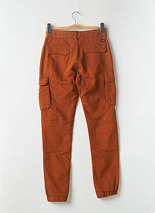 Pantalon cargo resserrée sur le bas taille normale orange BONOBO femme