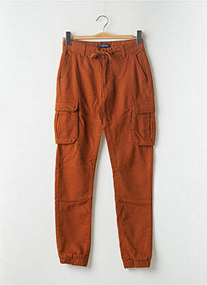 Pantalon cargo orange BONOBO pour femme