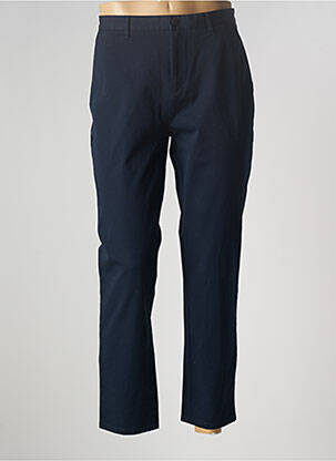 Pantalon droit bleu BONOBO pour homme