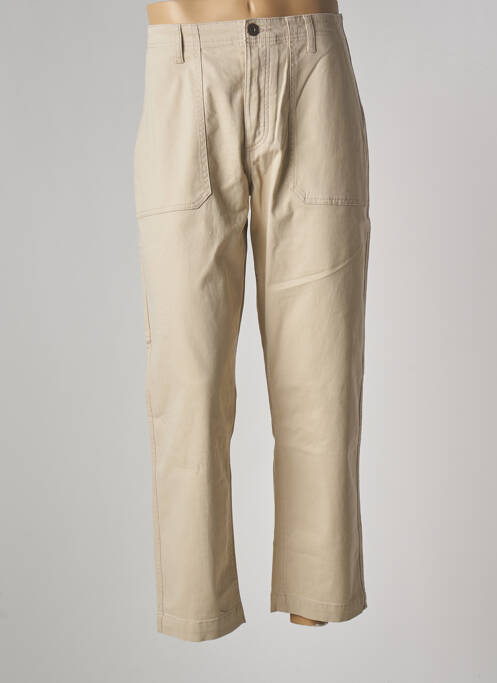 Pantalon droit beige BONOBO pour homme