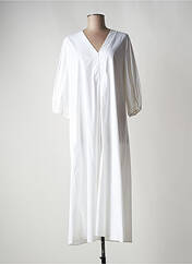 Robe longue blanc TOUPY pour femme seconde vue
