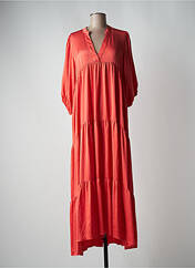 Robe longue orange SUMMUM pour femme seconde vue