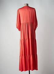 Robe longue orange SUMMUM pour femme seconde vue