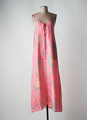 Robe longue rose TOUPY pour femme seconde vue