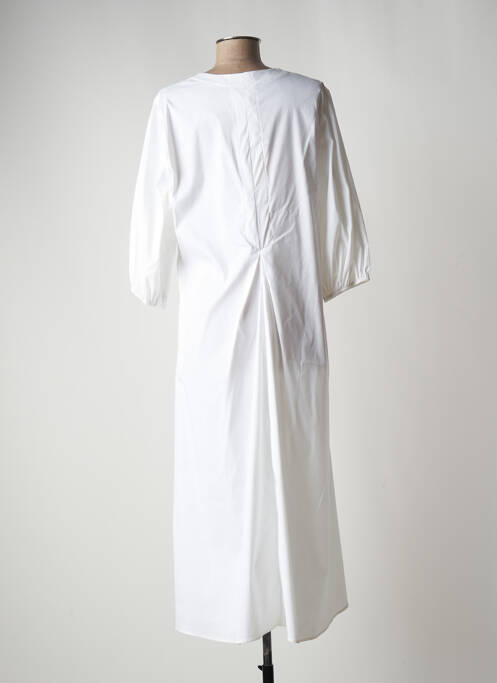 Robe longue blanc TOUPY pour femme