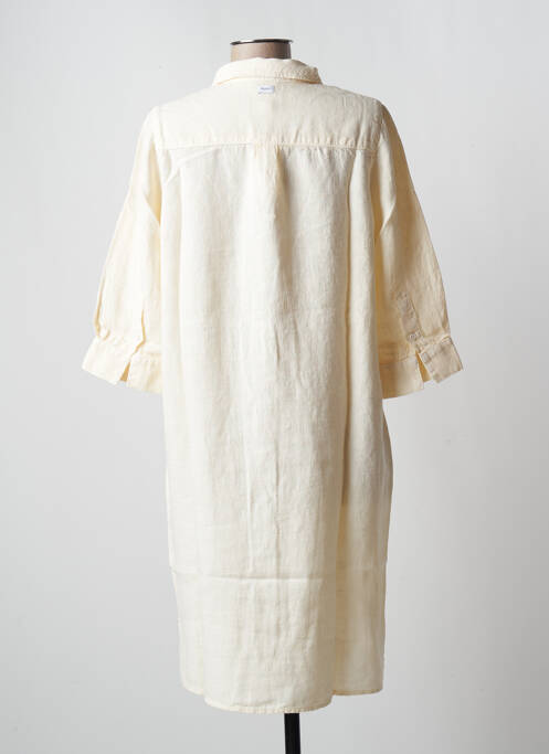 Robe mi-longue beige PENN & INK N.Y pour femme