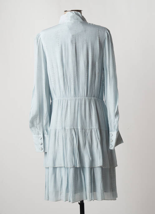 Robe mi-longue bleu LAUREN VIDAL pour femme