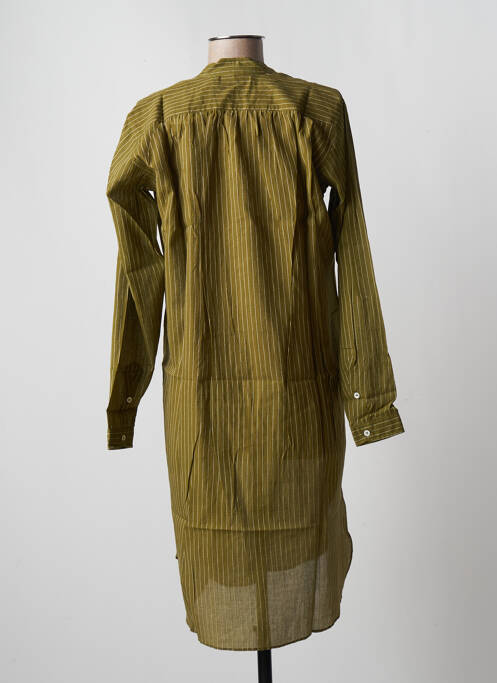 Robe mi-longue vert MOIS MONT pour femme