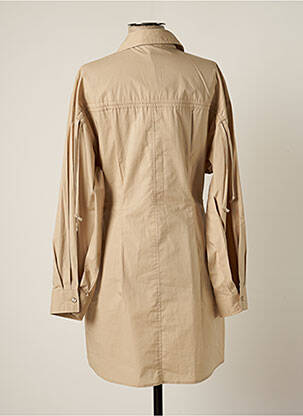 Robe courte manches longues manches longues beige SECOND FEMALE femme
