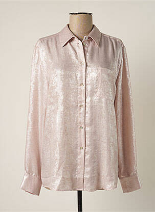 Chemisier coupe fluide manches longues rose RABENS SALONER femme