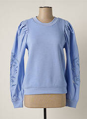 Sweat-shirt bleu SECOND FEMALE pour femme seconde vue