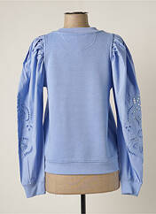 Sweat-shirt bleu SECOND FEMALE pour femme seconde vue