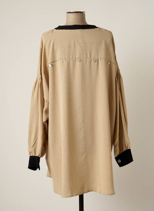 Robe courte beige SKATÏE pour femme