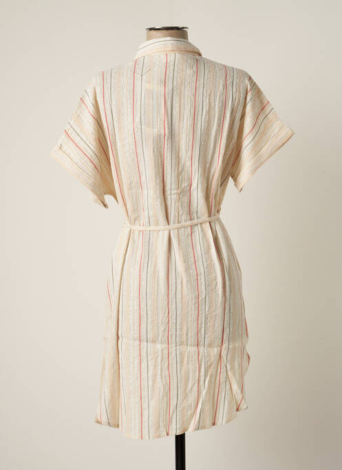 Robe courte beige VILA pour femme
